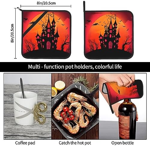 Chic 2-Piece Set of Comfortable andVersatile Potholders
