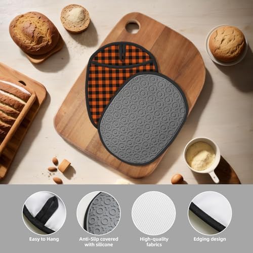 Halloween Highlight Heat-Resistant silicone pot holders