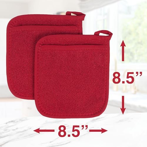100 Cotton Terry Pocket Mitt heat resistant