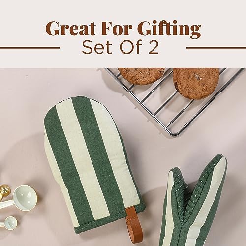 Folkulture Mini Oven Mitts Heat Resistant 575 x 9 Set of 2