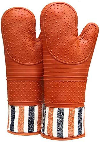 RED LMLDETA Oven mitt heat resistant