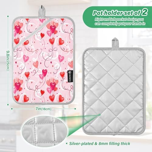 Premium Heat-Resistant Pot Holder Set