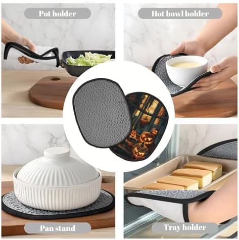 Sturdy Silicone Oven Mitt Kitchen Helper