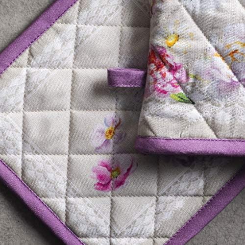 Keep Hands Safe in the Kitchen Heat-Resistant Oven Mitt Pot Holder Set