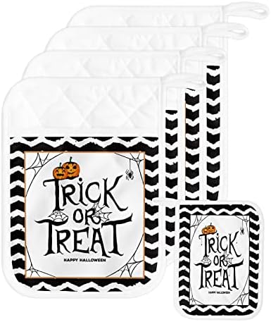 Elevate Your Halloween Game with Our Trick or Treat Pot Holders