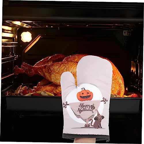 VINTORKY Halloween Oven Mitts Set