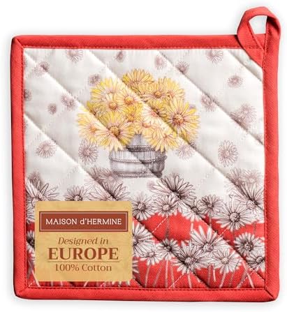 Maison d Hermine 8x8 Quilted Cotton Potholder