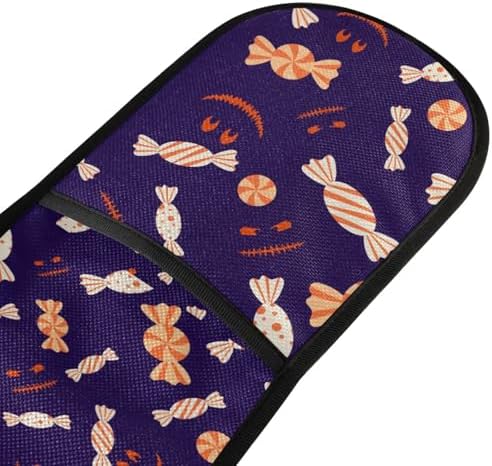 Double Oven Mitts Halloween Heat-Resistant Oven Glove