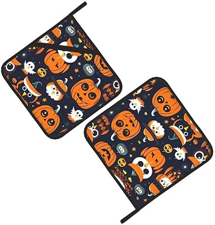 Halloween Owl Ghost Pumpkins
