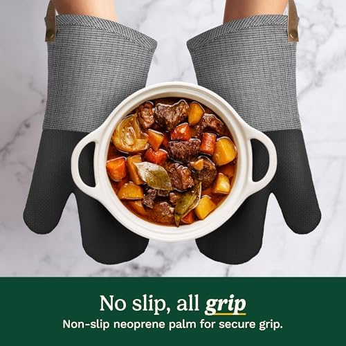 Heat-Resistant Oven Mitts for Safe Cooking Baking