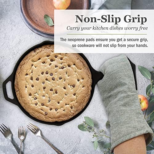 Cuisinart Chambray Oven Mitts 2pk - Heat Resistant