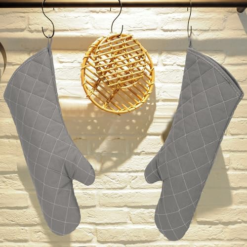 High-Quality Heat-Resistant 17 Oven Mitts for Kitchen Use