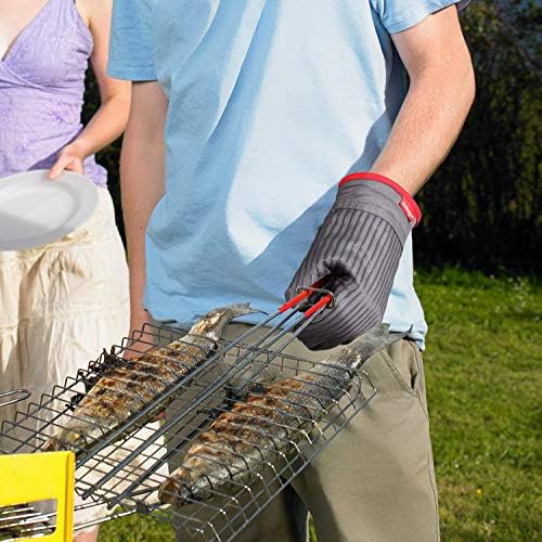 Coziselect 4-Piece Oven Mitts and Potholders Set