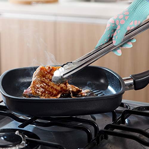 Durable Heat-Resistant Oven Mitts for Grilling Cooking