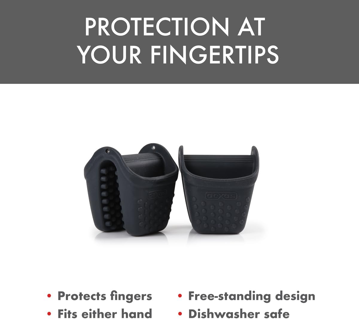 DExas Heat-Resistant Silicone Oven Mitts