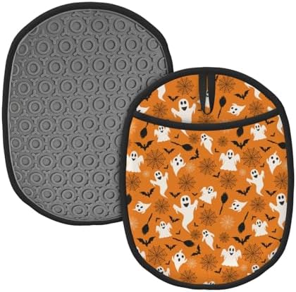 VOSERY Halloween Ghost Cute Print Pot Holder