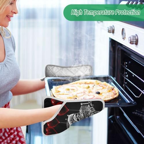 Love Oven Halloween 2-Piece Pot Holder Set