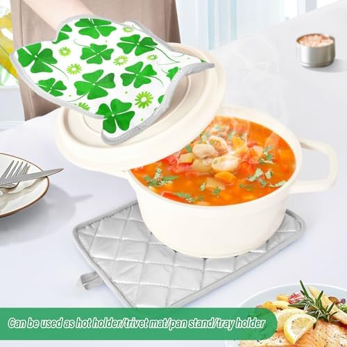 Spring Green Heat Resistant 2-Pack Pot Holder