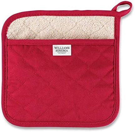 Williams-Sonoma Kitchen Potholder Claret Red