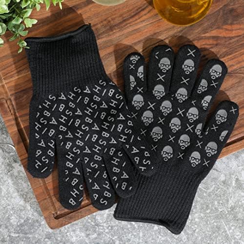 Babish 2-Piece Oven Mitts Thermal Grip for Safe Cooking Aesthetic Durable