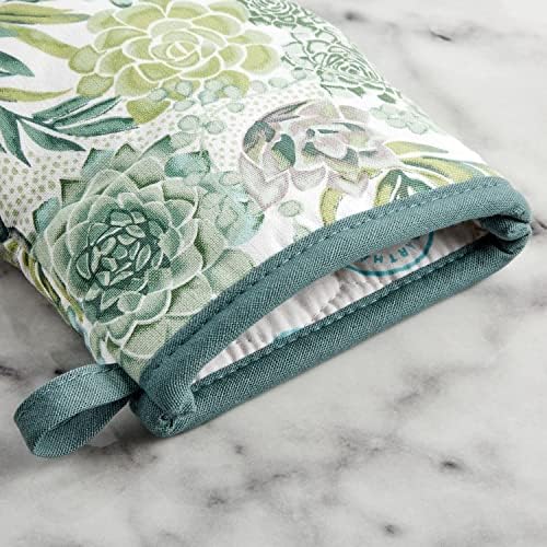 Martha Stewart Mini Oven Mitt 2-Pack Set Green