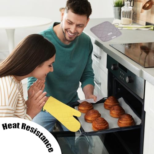 Win Change 6 Piece Oven Mitts and Pot Holders Set