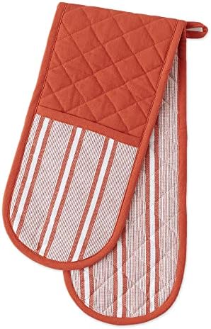 Double-Strip Heat-Resistant Oven Mitt