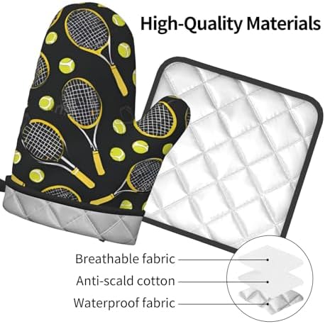 Oven Mitts Pot Holders Set