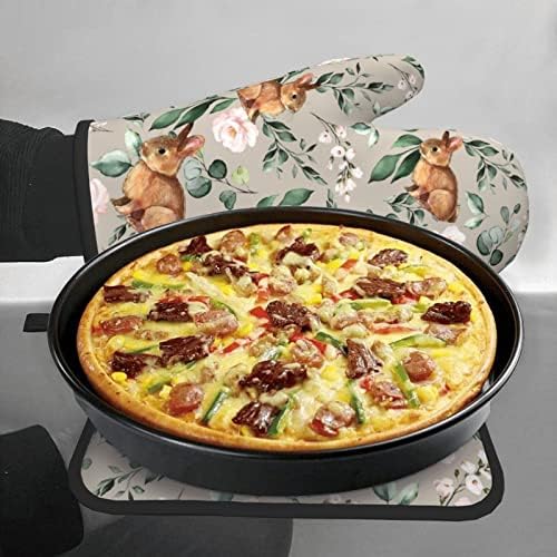 Cute Bunnies Heat Resistant Pot Holder