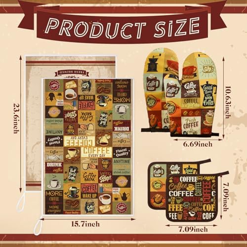 Bencailor Boho Brown Kitchen Accessories