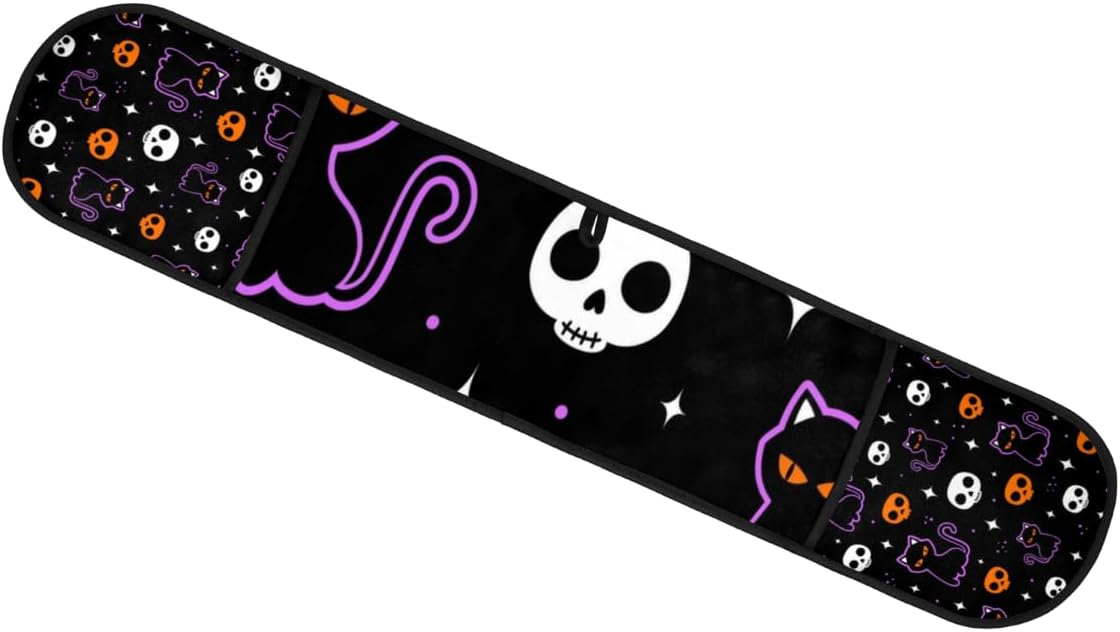 Halloween Skull Heat-Resistant Oven Mitts