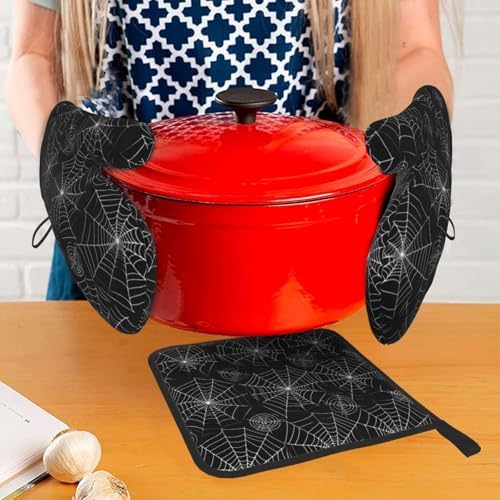 Trick or Treat Halloween-OvenMitts-KitchenSet
