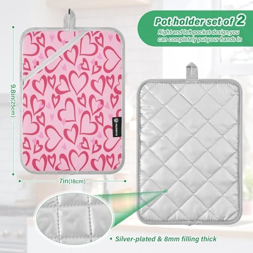 Heat-Resistant Pot Holders Set of 2
