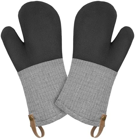 Heat-Resistant Oven Mitts for Safe Cooking Baking