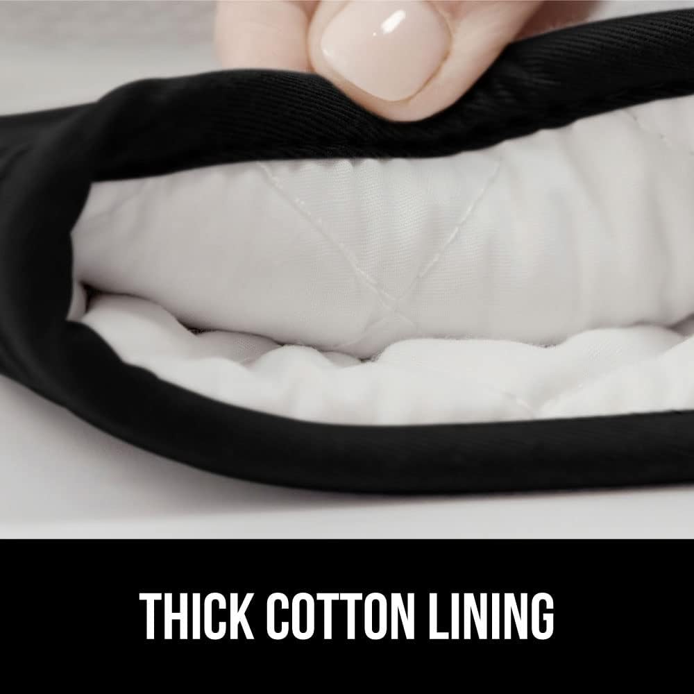 Heat-Resistant Silicone Oven Mitt Set