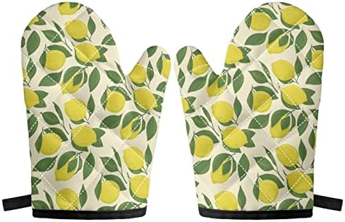 Snilety 2 Pack Oven Mitts Heat Resistant Durable Non-Slip