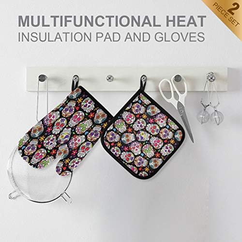 BOLOVA Celebrates with Halloween Skeleton Oven Mitts