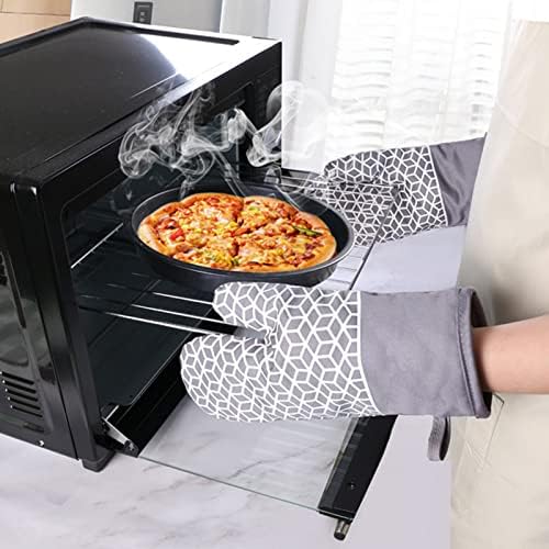 6-Piece Heat-Resistant Oven Mitts Set