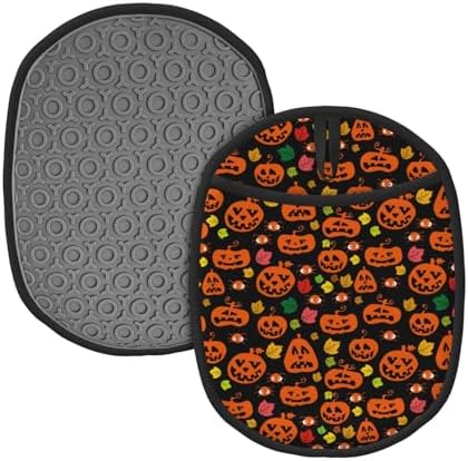 Trick or Treat Oven Mitts for Halloween