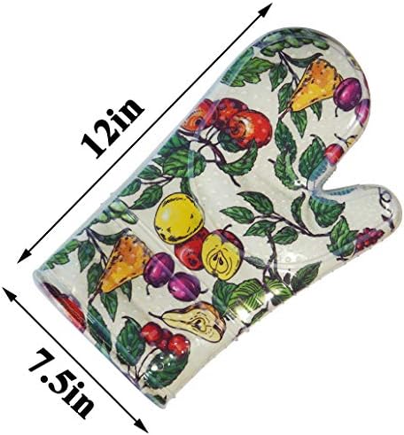 3-Piece Heat-Resistant Silicone Oven Mitts