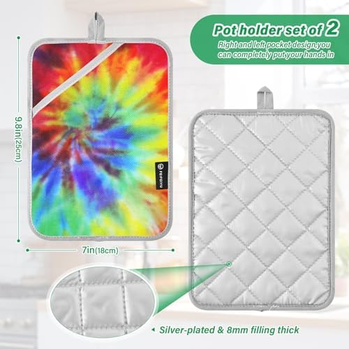 Daltzium Potholder Tie Dye Set