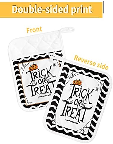 Elevate Your Halloween Game with Our Trick or Treat Pot Holders