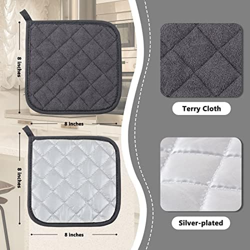 Joyhalo Heat-Resistant Pot Holder Set for Kitchen Protection