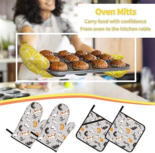 Mini Cute Cat Oven Mitts