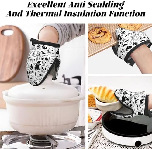 Mini Silicone Oven Mitts for Safe Cooking