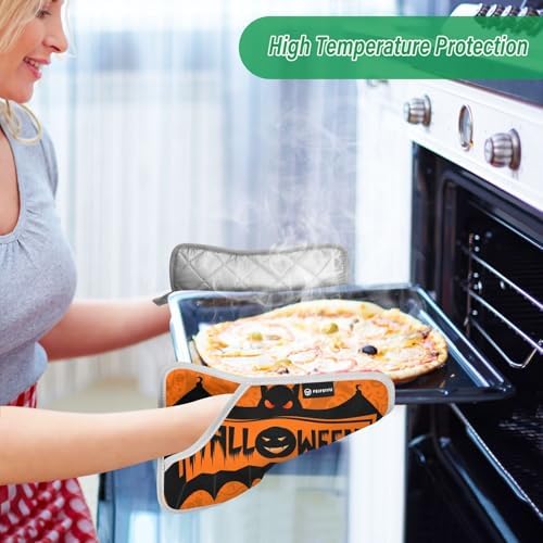 Halloween Black Bat Pot Holder Set