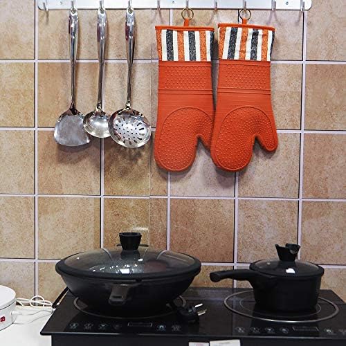RED LMLDETA Oven mitt heat resistant