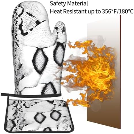 Quopvn - Non-Slip Oven Mitts