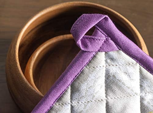 Keep Hands Safe in the Kitchen Heat-Resistant Oven Mitt Pot Holder Set