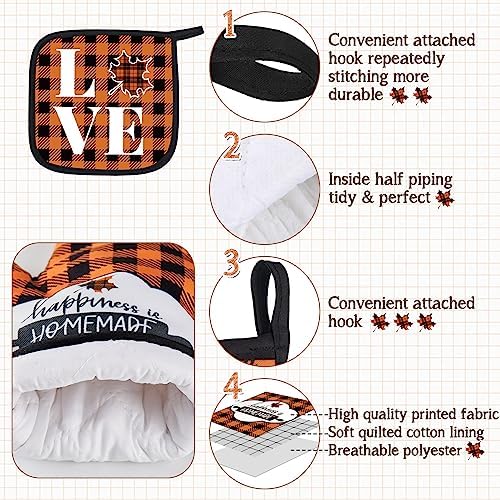 Festive Thanksgiving Buffalo Plaid Set